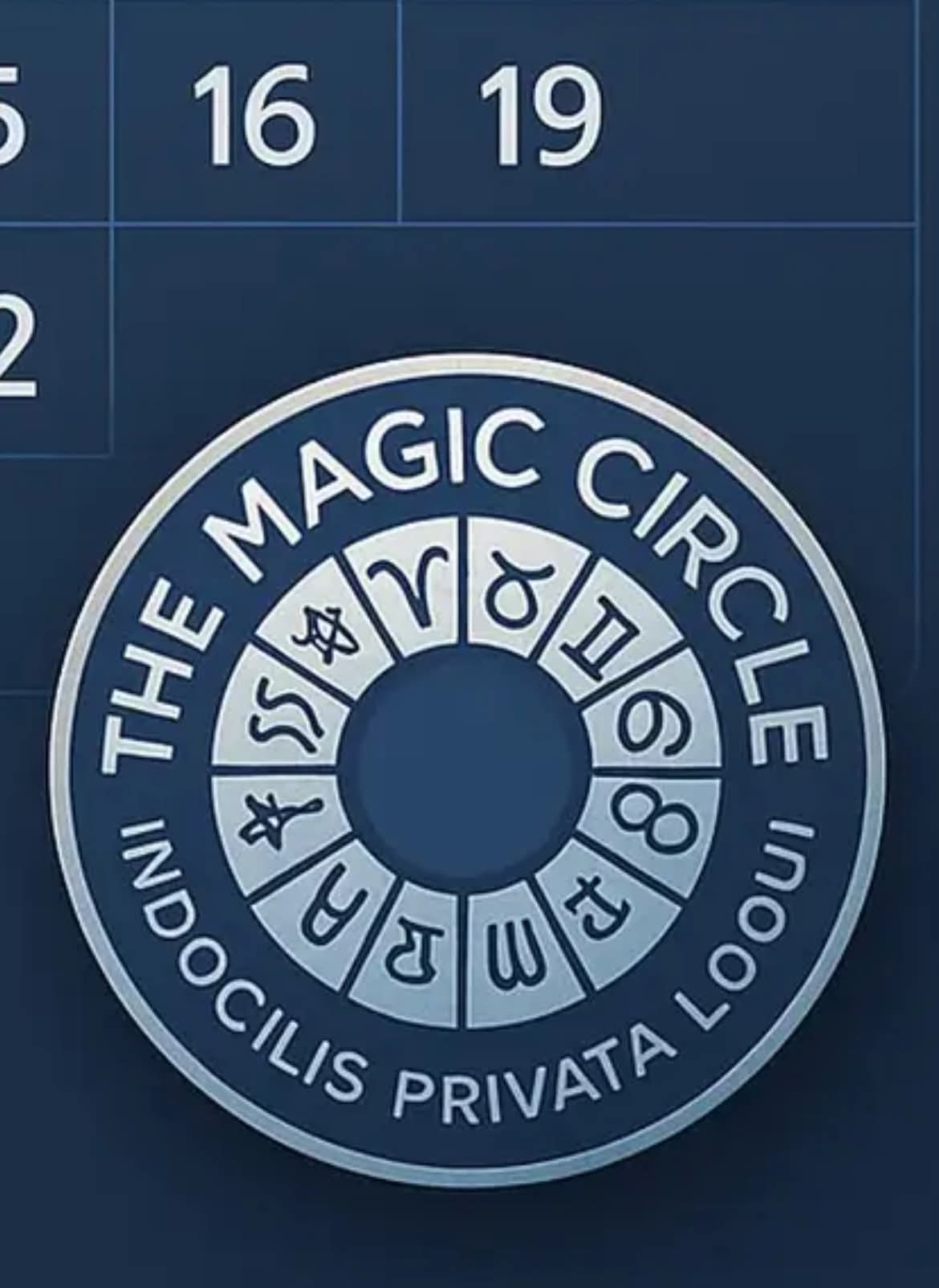 stable diffusion mashed magic circle logo