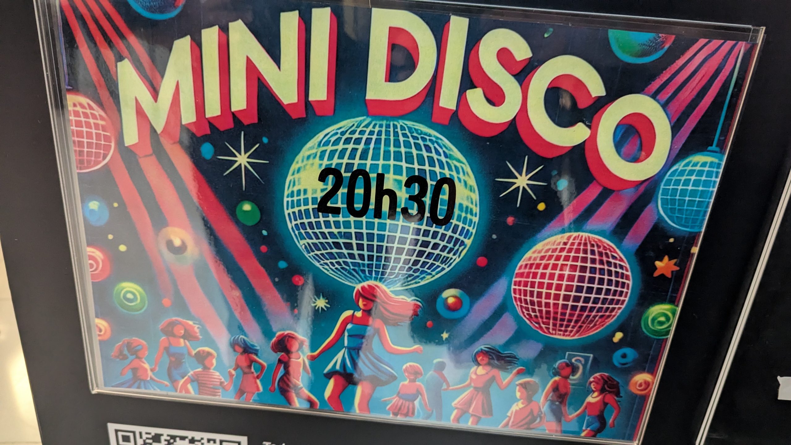 mini disco poster